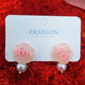 Prink Rose Earring