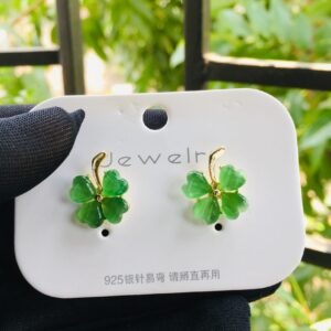 Green Ear Ring