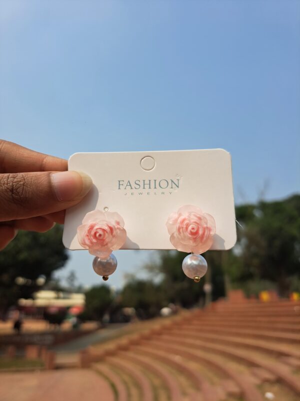 Prink Rose Earring - Image 2