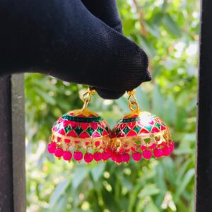 Minakari Earrings