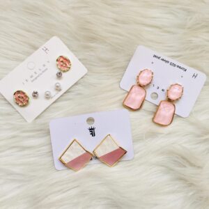 3 pair Prink Rose Combo